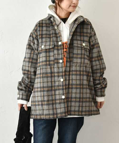 ジムマスター｜ベビーチェック柄ネルシャツ [[G433756]][C]