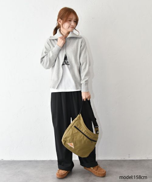 Our.｜綿ニット ダブルジップジャケット [[Ou-CD-05]][C]