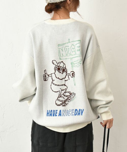 ジムマスター｜ジャガードニット [[G621795]][C]