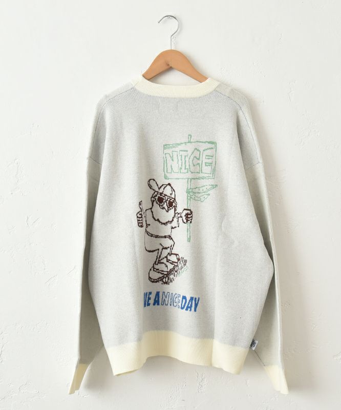 ジムマスター｜ジャガードニット [[G621795]][C]