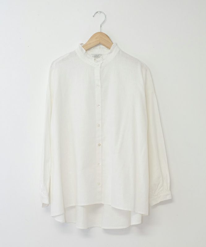 HEAVENLY｜フリルネックシャツ [[2550022]][C]