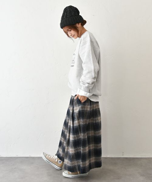 ALDAYS｜クルーネックスウェット [[AL-AW019]][C]