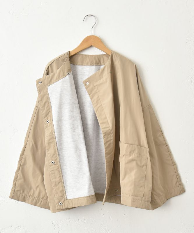  hagumu｜ノーカラーブルゾン [[C-755]][C]