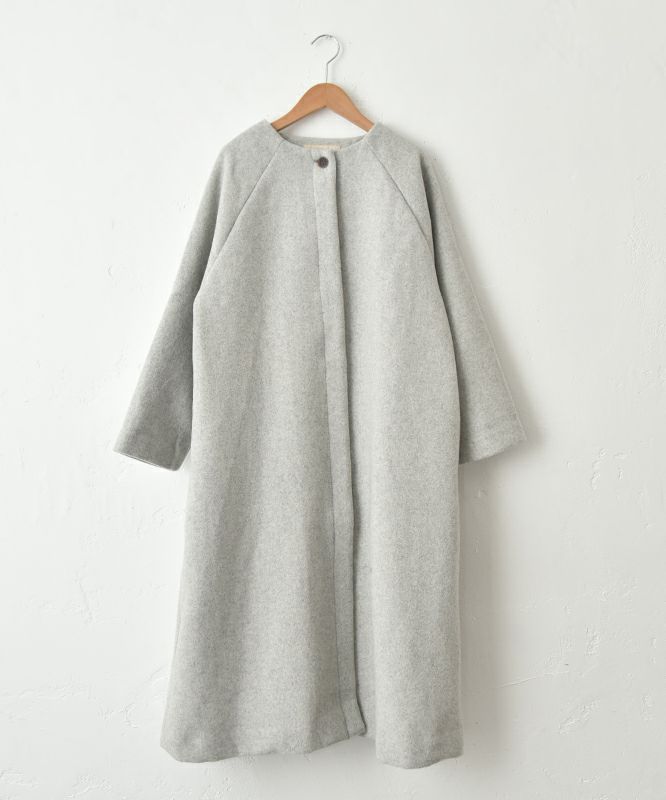 08Mab｜ノーカラーコート [[CF-825HF1278]][C]