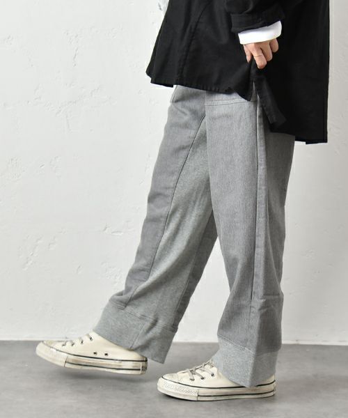 VENT BLANC｜Jog denim combination easy pants [[VBP253433]][C]