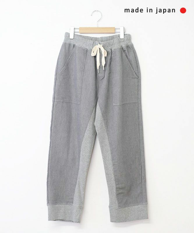 VENT BLANC｜Jog denim combination easy pants [[VBP253433]][C]