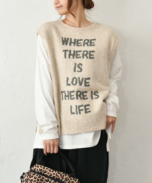 eka::｜ロゴニットベスト [[1510245]][C]