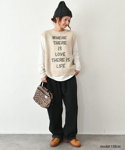 eka::｜ロゴニットベスト [[1510245]][C]