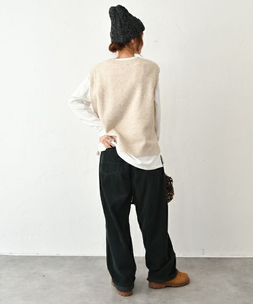 eka::｜ロゴニットベスト [[1510245]][C]