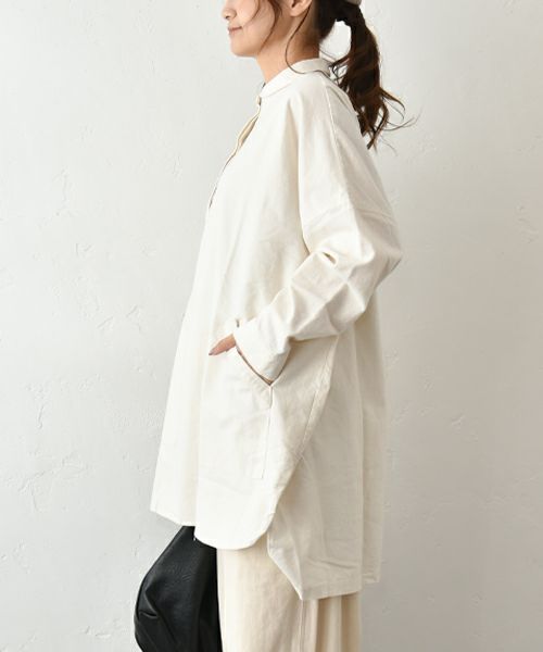 SETTEN｜ネル起毛チュニック [[SET-1092]][C]