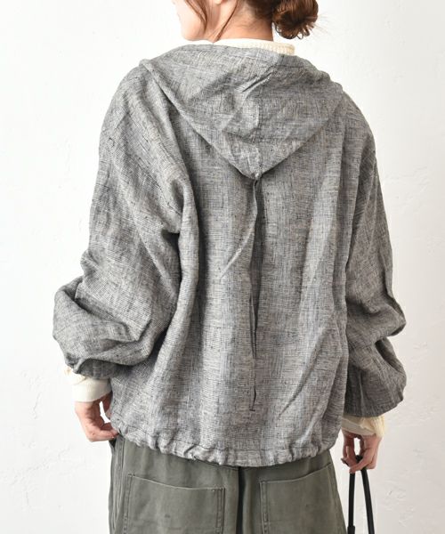 YURK｜フードシャツ [[yurk25wt-477]][C]
