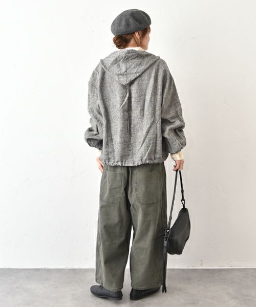 YURK｜フードシャツ [[yurk25wt-477]][C]