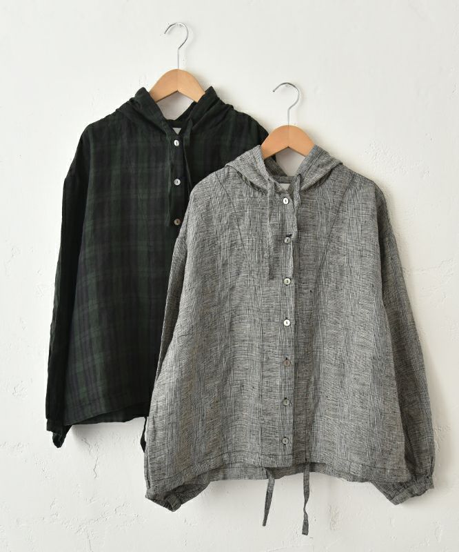 YURK｜フードシャツ [[yurk25wt-477]][C]