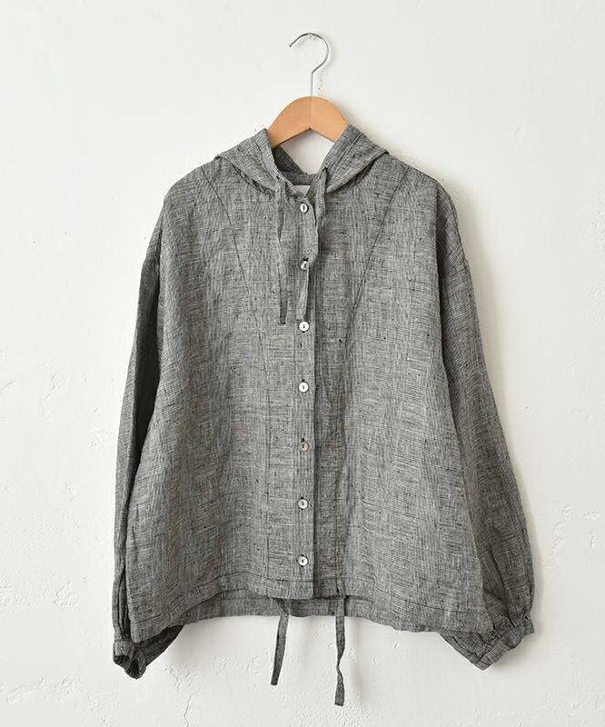 YURK｜フードシャツ [[yurk25wt-477]][C]