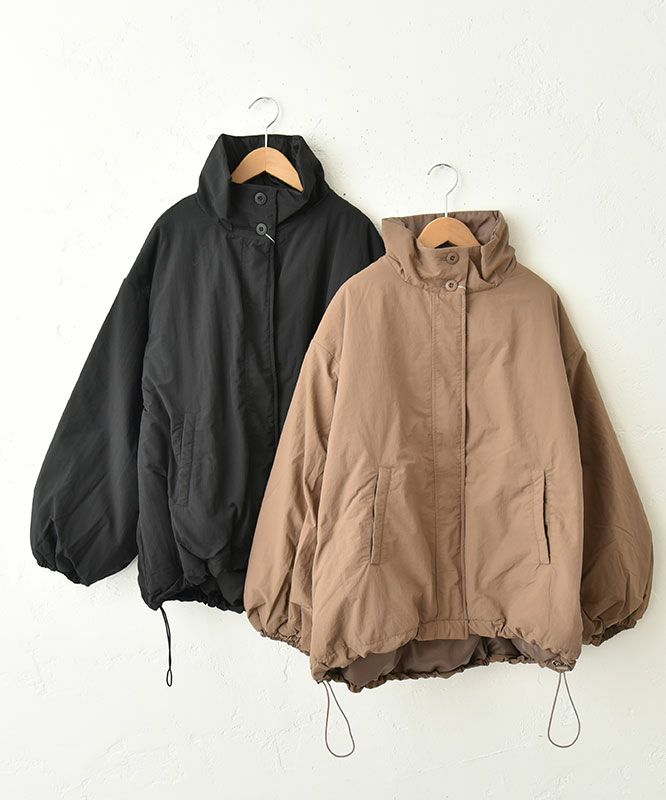  IN THE MARKET｜ハイネック中綿ブルゾン [[30064352]][C]