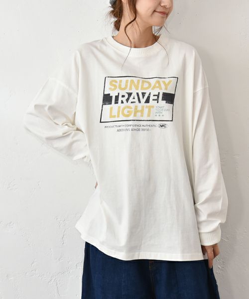 IN THE MARKET｜BIGシルエットプリントカットソー[[30015352]][C]