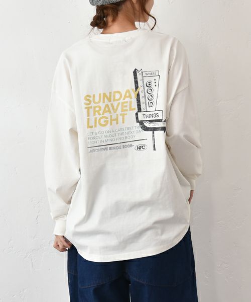 IN THE MARKET｜BIGシルエットプリントカットソー[[30015352]][C]