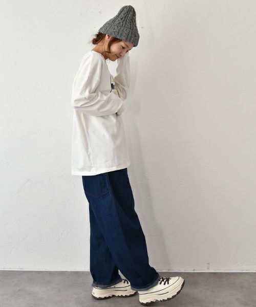 IN THE MARKET｜BIGシルエットプリントカットソー[[30015352]][C]