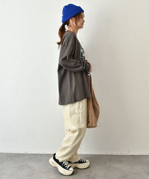 IN THE MARKET｜BIGシルエットプリントカットソー[[30015352]][C]