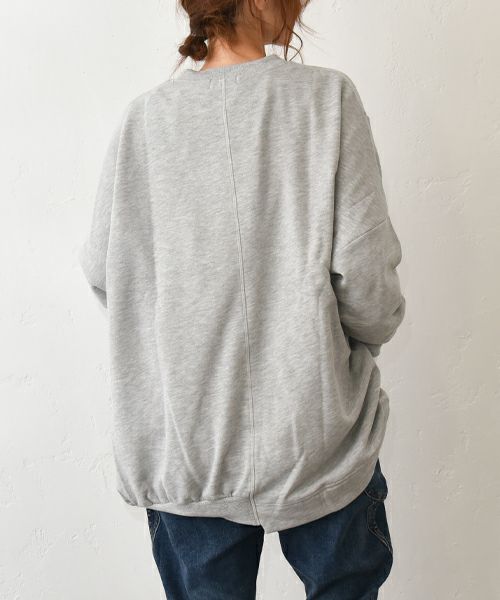 IN THE MARKET｜TC裏毛リメイク風チュニック [[1011352]][C]