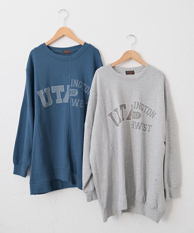 IN THE MARKET｜TC裏毛リメイク風チュニック [[1011352]][C]