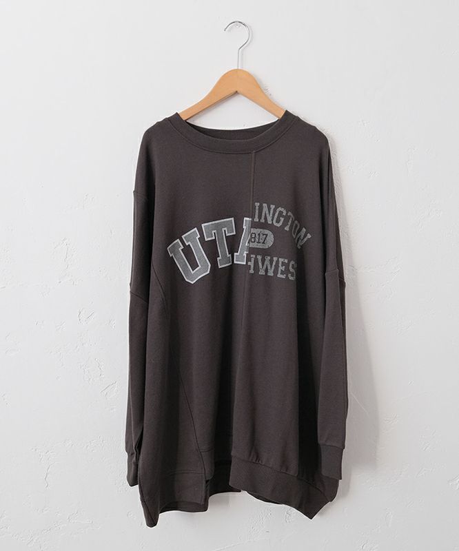 IN THE MARKET｜TC裏毛リメイク風チュニック [[1011352]][C]