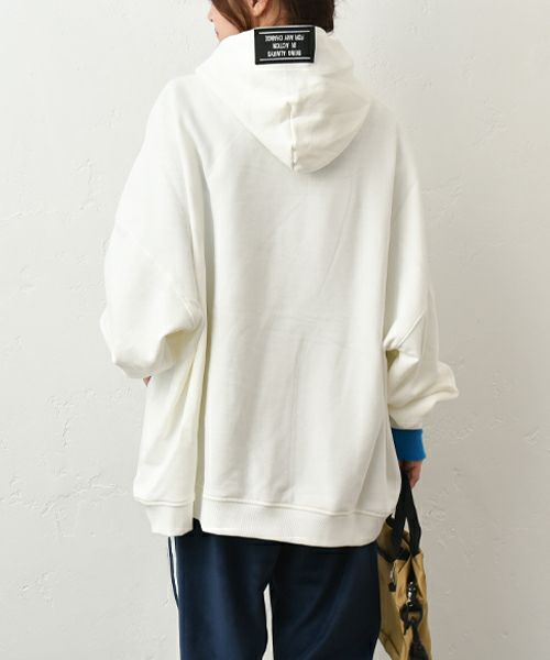 IN THE MARKET｜ワッペン付オーバースウェットパーカー [[C-2425]][C]