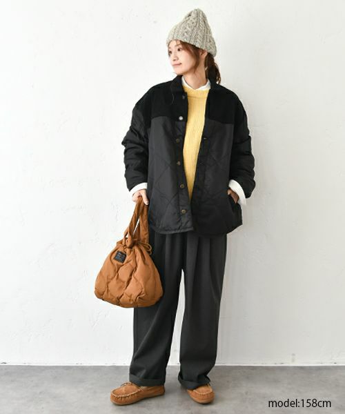 Our.｜クルーネックザックリニット [[MT-0462]][C]