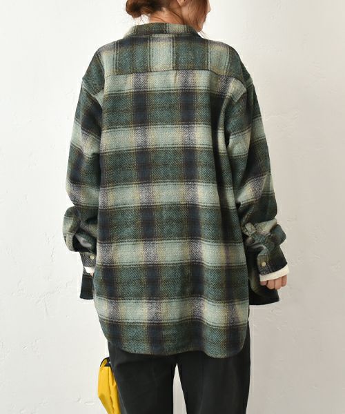 Gives a sense of fullment｜チェック柄ネルシャツ [[654307]][C]