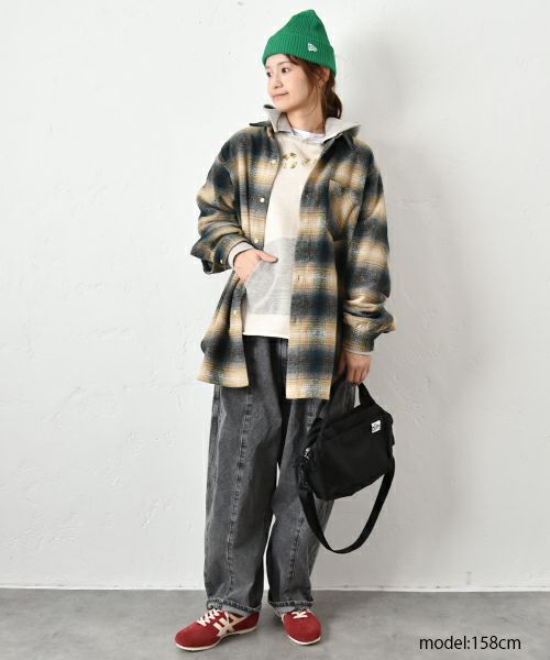 Gives a sense of fullment｜チェック柄ネルシャツ [[654307]][C]