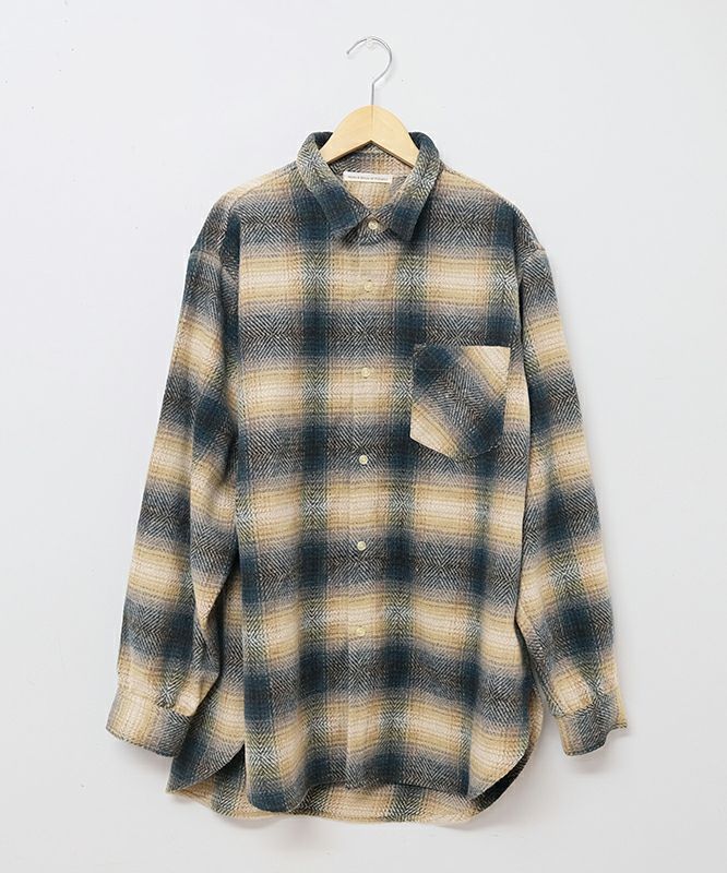 Gives a sense of fullment｜チェック柄ネルシャツ [[654307]][C]