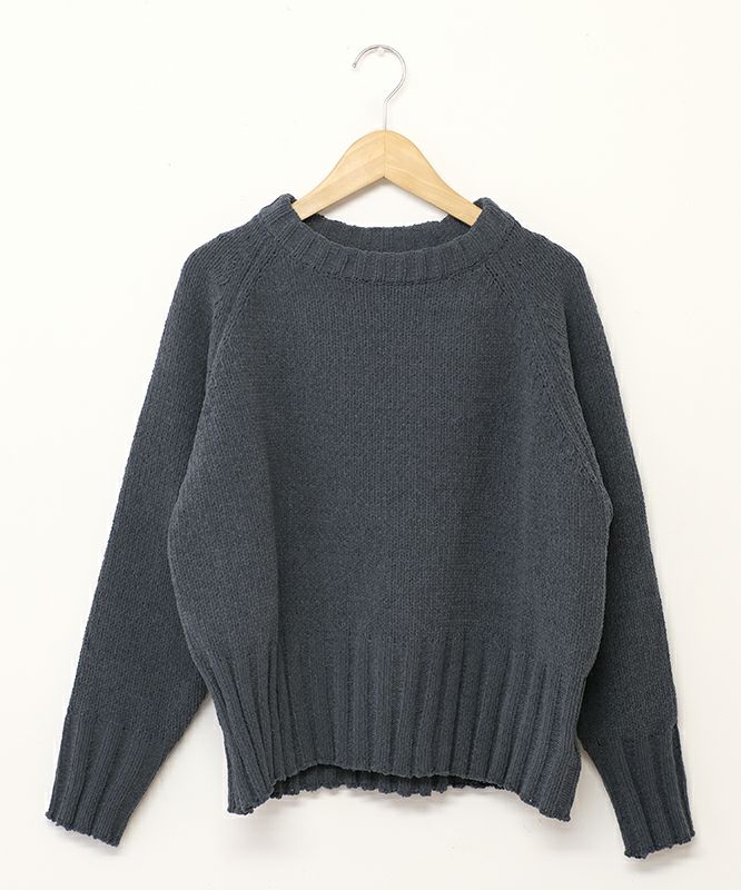 hagumu｜ローゲージクルーネックニット [[ha-PO-47]][C]