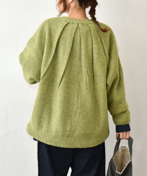 hagumu｜バックタックドロストカーディガン [[ha-CD-30]][C]