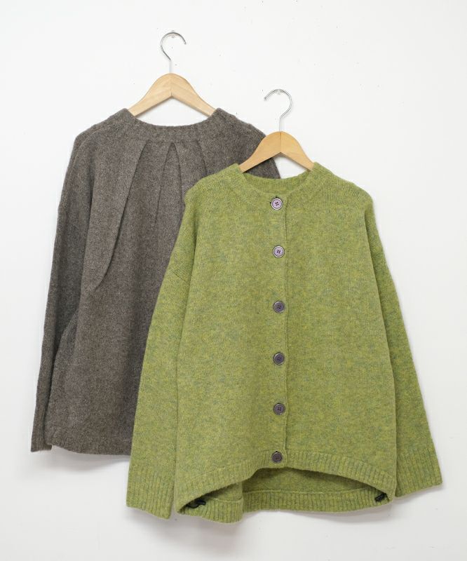 hagumu｜バックタックドロストカーディガン [[ha-CD-30]][C]