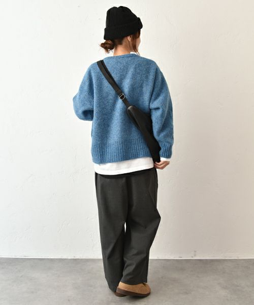 Our.｜ダブルジップ クルーネック ブルゾン[Ou-CD-06]][C]