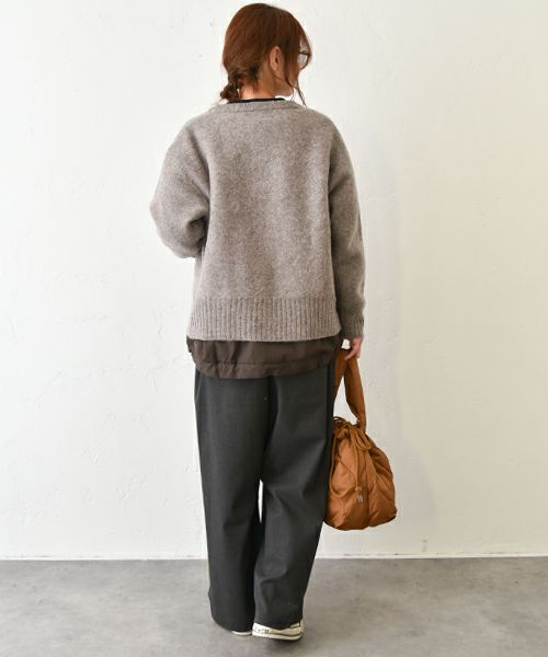 Our.｜ダブルジップ クルーネック ブルゾン[Ou-CD-06]][C]