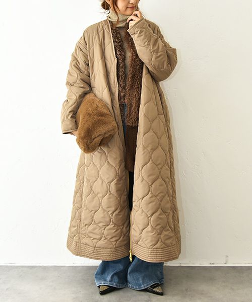 HUMS｜キルティングロングコート [[HU-JK-05]][C]