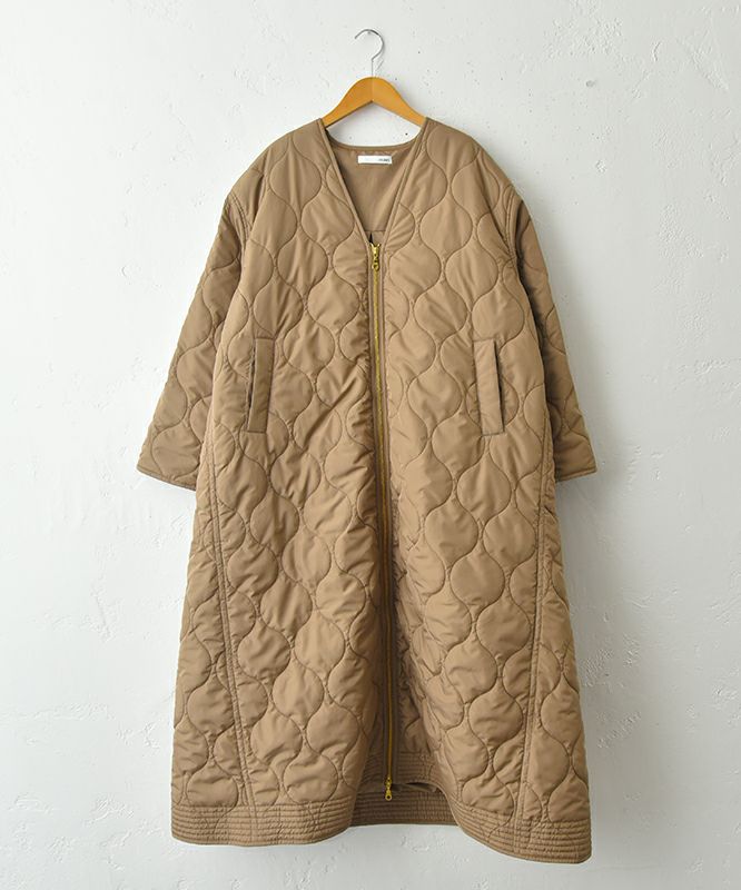 HUMS｜キルティングロングコート [[HU-JK-05]][C]