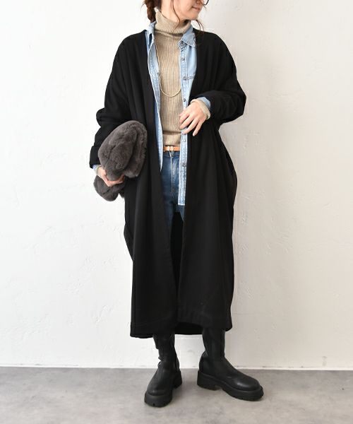 HUMS｜ロングガウンコート [[HU-JK-04]][C]