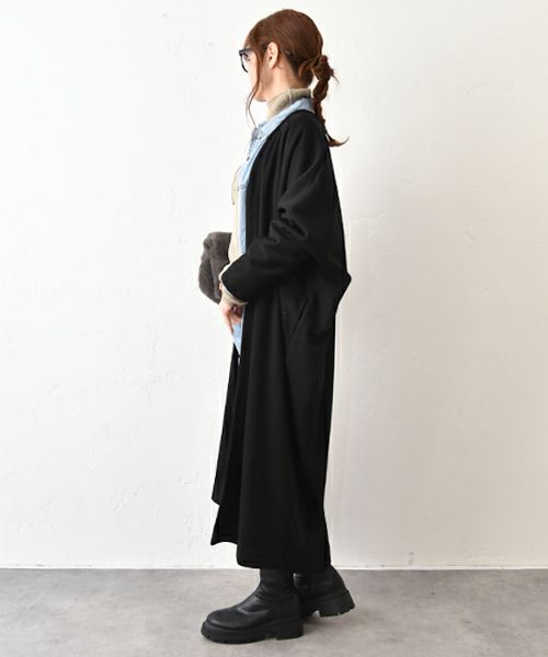 HUMS｜ロングガウンコート [[HU-JK-04]][C]