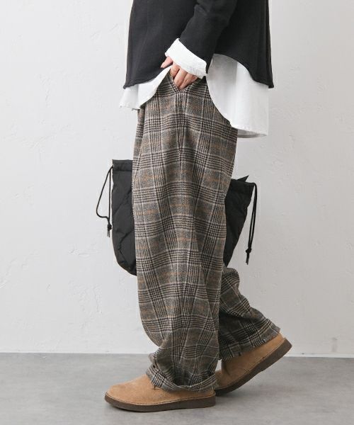 VENT BLANC｜プリティッシュタックパンツ [[VBP253459]][C]