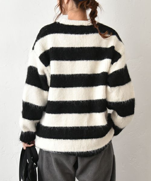 IN THE MARKET｜ボーダーニット [[100452]][C]