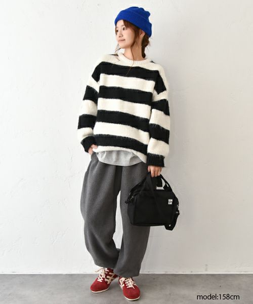 IN THE MARKET｜ボーダーニット [[100452]][C]