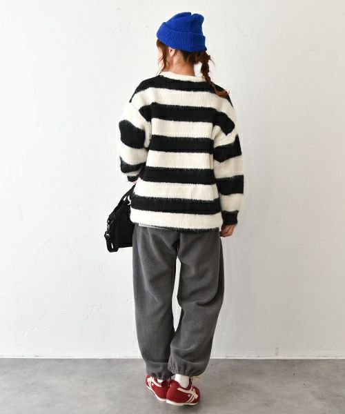 IN THE MARKET｜ボーダーニット [[100452]][C]