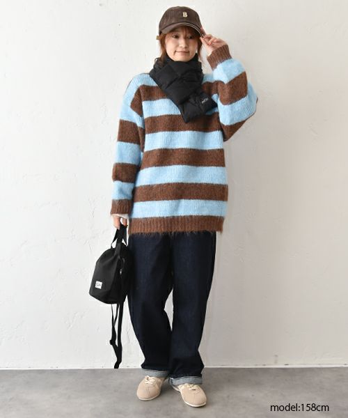 IN THE MARKET｜ボーダーニット [[100452]][C]