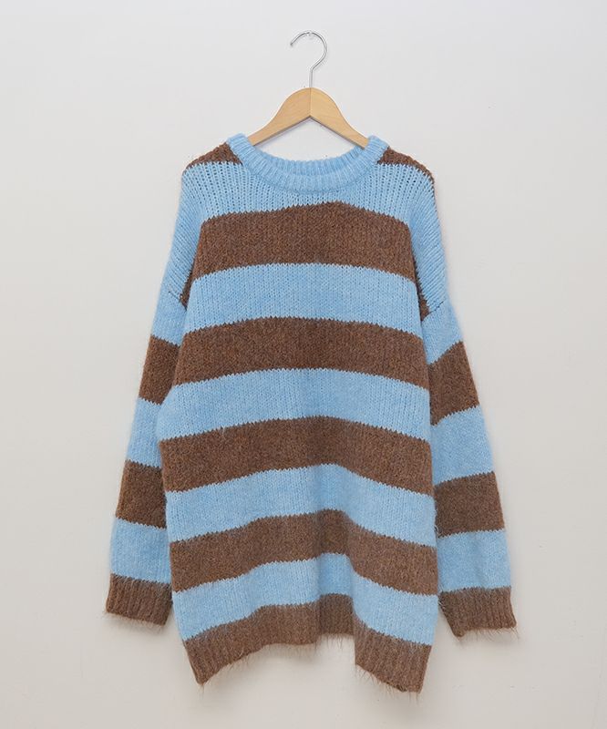  IN THE MARKET｜ボーダーニット [[100452]][C]