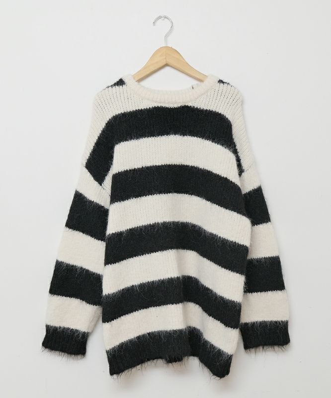  IN THE MARKET｜ボーダーニット [[100452]][C]