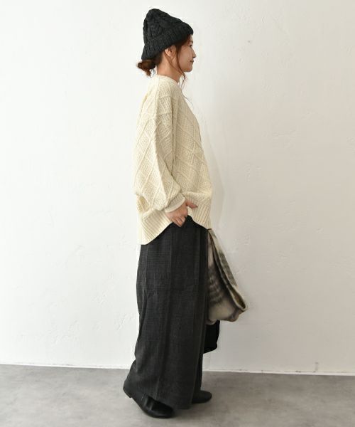 hagumu｜柄編みニット [[33015352]][C]