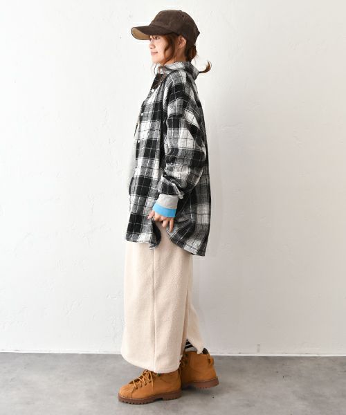 IN THE MARKET｜ボアスカート [[IN-106]][C]