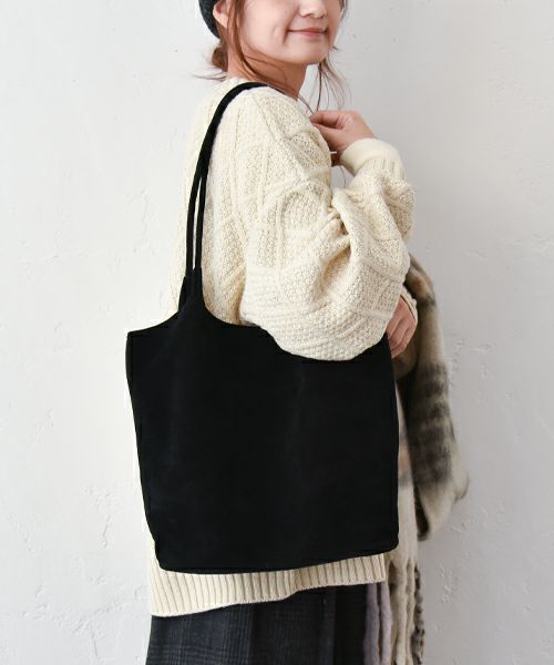 hagumu｜スウェード調ショルダーバッグ [[Z250822]][C]